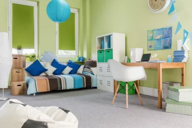 Зелена кімната для хлопчика – чи мають сенс зелені стіни в дитячій кімнаті?