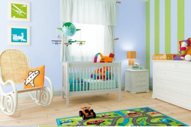 Какой цвет краски выбрать для детской комнаты?