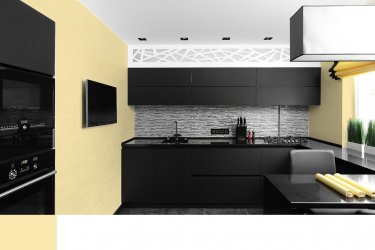 Задумываетесь о черной кухне? 5 современных идей для Вас! 