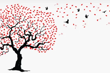 Дерево на стіні – декоративний розпис інтер’єру 