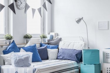 Білий колір стін у молодіжній кімнаті – ідеї для натхнення