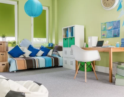 Зелена кімната для хлопчика – чи мають сенс зелені стіни в дитячій кімнаті?