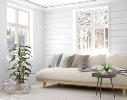 5 идей для дизайна интерьера с белой вагонкой