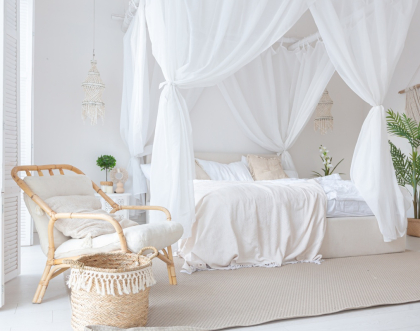 Романтическая спальня - лучший стиль оформления