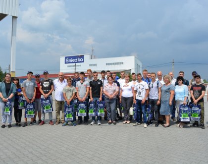Учні професійних навчальних закладів ПТО України відвідали підприємство «Снєжка-Україна»