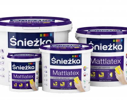 Śnieżka Mattlatex – краска с усовершенствованными свойствами