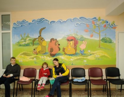 Житомирську дитячу лікарню оздобили малюнками за побажаннями дітей