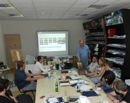 Профессиональные обучение на предприятии «Снежка-Украина