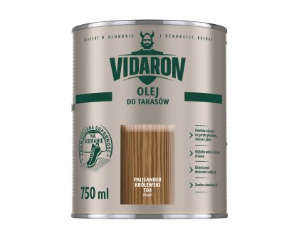 Новий виріб від ТМ VIDARON допоможе  подбати про неперевершений вигляд дерев'яної тераси