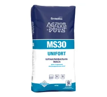 ACRYL-PUTZ® MS30 УНІФОРТ ШПАКЛЮВАЛЬНА МАСА ДЛЯ З’ЄДНАННЯ ГІПСОКАРТОННИХ ПЛИТ