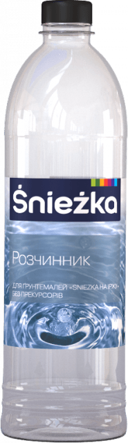 Розчинник Śnieżka: де та як його застосовувати