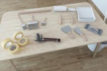 Інструменти, необхідні для фарбування