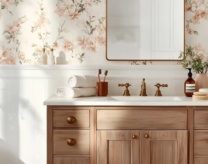 Як поєднати фарбу та шпалери в інтер'єрі: дієві комбінації та технічні поради