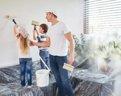 Как правильно красить обои: пошаговая инструкция от экспертов Śnieżka