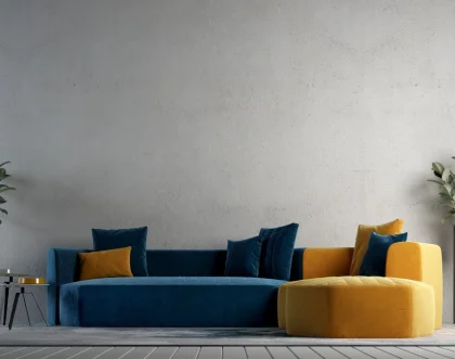 Как создать эффект бетона на стенах и с чем сочетать в интерьере? 