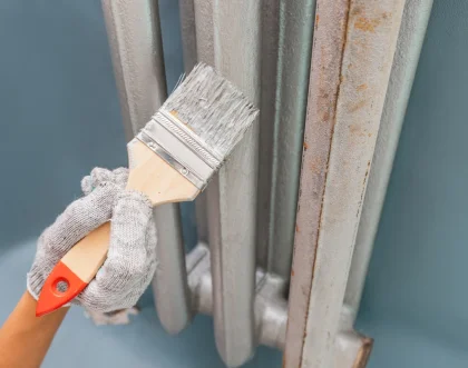 Как покрасить батареи и трубы, чтобы они выглядели как новые?