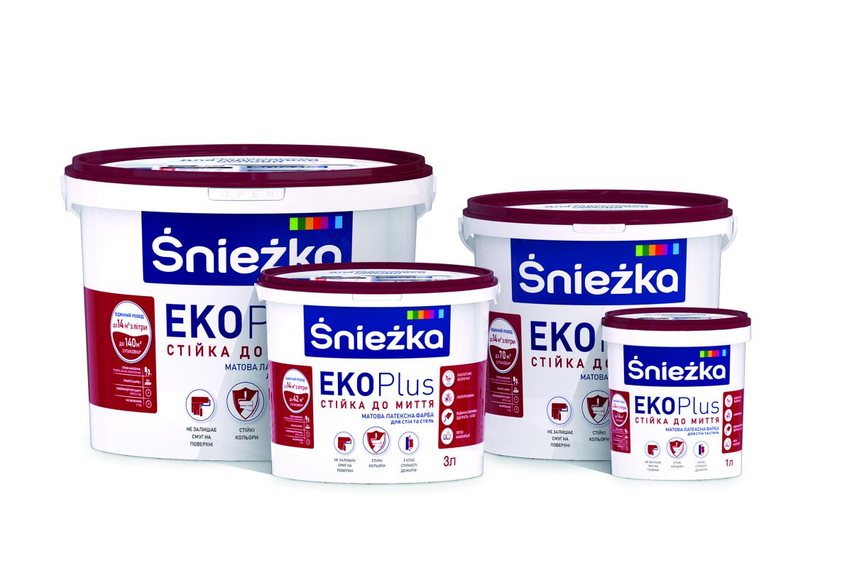 Весняні зміни в помешканні з новою фарбою   Śnieżka EKO PLUS-1